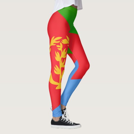 Cool Eritrea Flag Mode Leggings (Rechts)