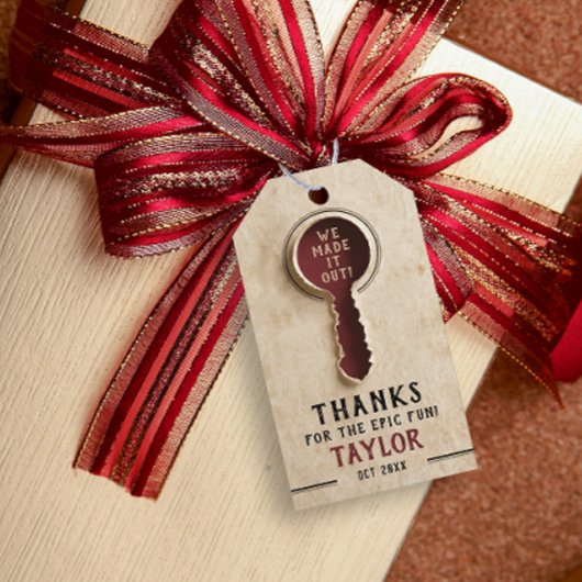 Cool Escape Room Detective Spy Mystery Key Cadeaulabel