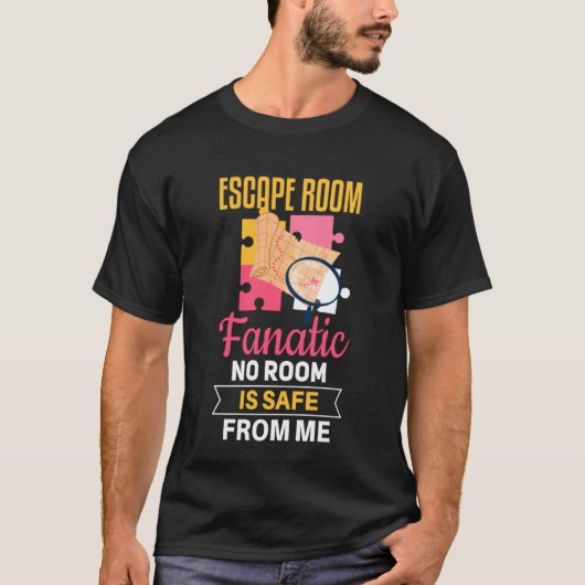 Cool Escape Room Solver Gezegde 1 T-shirt (Voorkant)