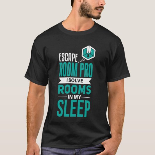 Cool Escape Room Solver gezegde 2 T-shirt (Voorkant)