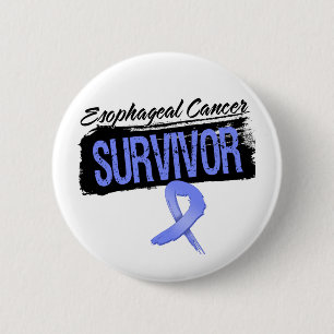 Cool Esophageal Cancer Survivor Ronde Button 5,7 Cm
