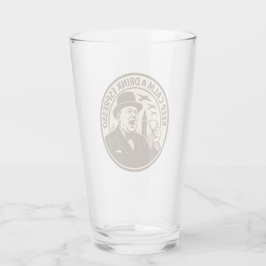 Cool Espresso Glas (Achterkant)