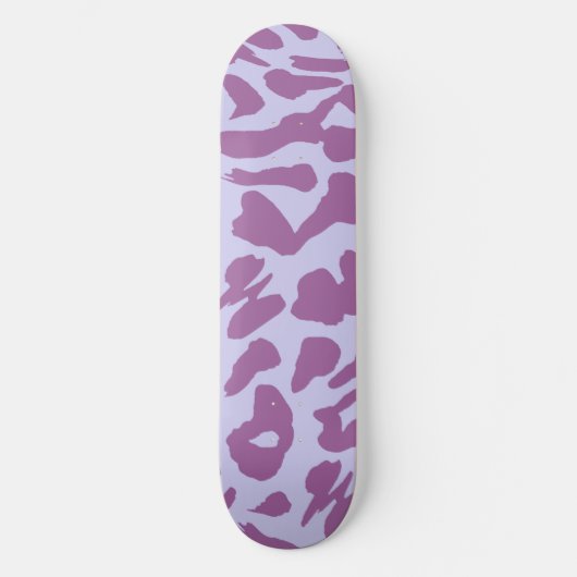 Cool esthetisch roze wit persoonlijk skateboard (Voorkant)
