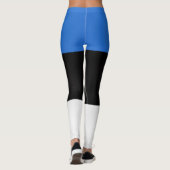 Cool Estonia Flag Mode Leggings (Achterkant)