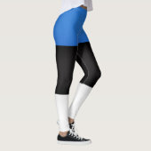 Cool Estonia Flag Mode Leggings (Rechts)