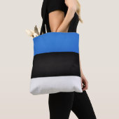 Cool Estonia Flag Mode Tote Bag (Dichtbij)