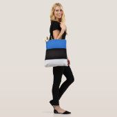 Cool Estonia Flag Mode Tote Bag (Op model)