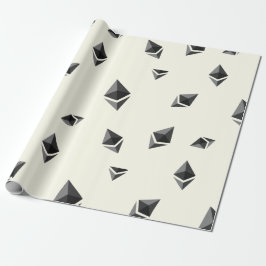 Cool Ethereum Cryptocurrency Sign Patroon Cadeaupapier