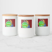 COOL! Etiket van de voedselcontainer (3 "x 2") - S (Flessen)