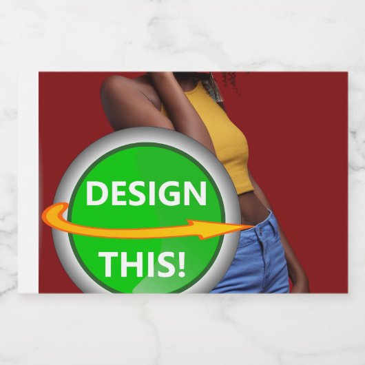 COOL! Etiket van de voedselcontainer (3 "x 2") - S (Enkel label)