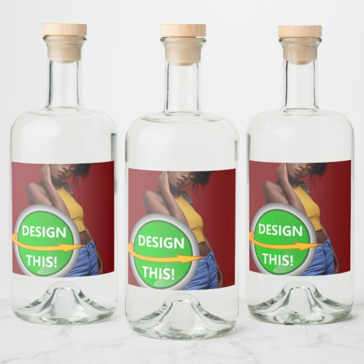 COOL! Etiketten voor drankflessen (4" x 3,5") - Se (Flessen)