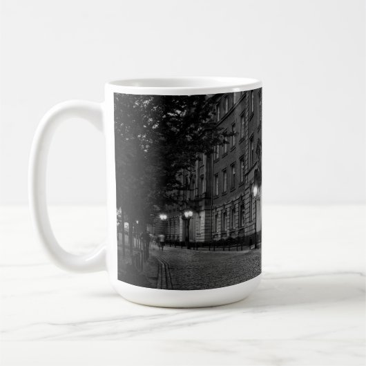Cool European German Architecture Style Koffiemok (Links)