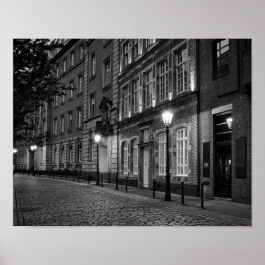 Cool European German Architecture Style Poster (Voorkant)