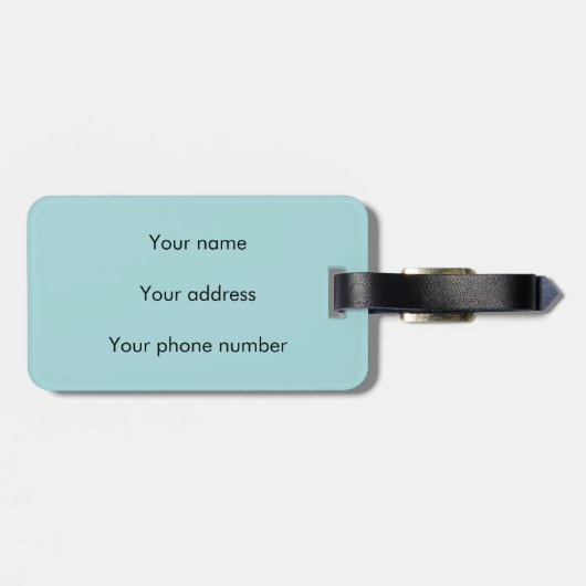 Cool Evil Black Dragon Snake Monster Bagagelabel (Achterkant horizontaal)