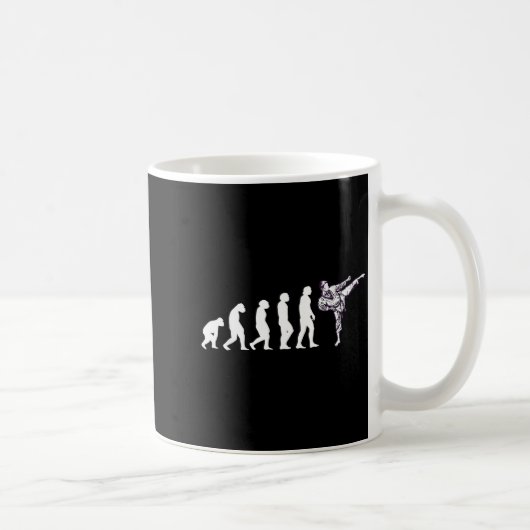 Cool Evolution Taekwondo Karate Aikido Ju Jutsu Koffiemok (Rechts)