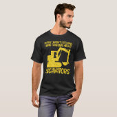 Cool Excavator For Men Women Heavy Equipment Opera T-shirt (Voorkant volledig)