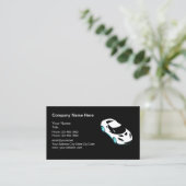 Cool Exotic Car Sales Broker Visitekaartje (Staand voorkant)