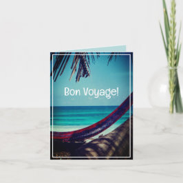 Cool Exotic Travel Bon Voyage Kaart