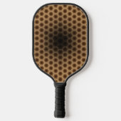 Cool Eye Catching Honeycomb Pattern Pickleball Paddle (Achterkant)