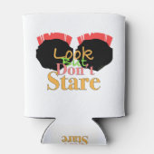 COOL EYE VANGT Kijk, maar ga niet zitten Blikjeskoeler (Achterkant)