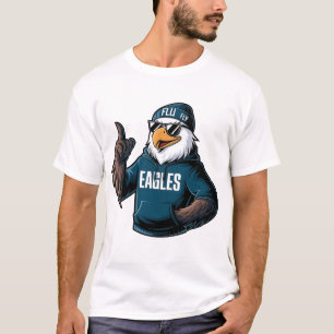 Cool Face Eagles met zonnebril Graphic Eagles T-shirt