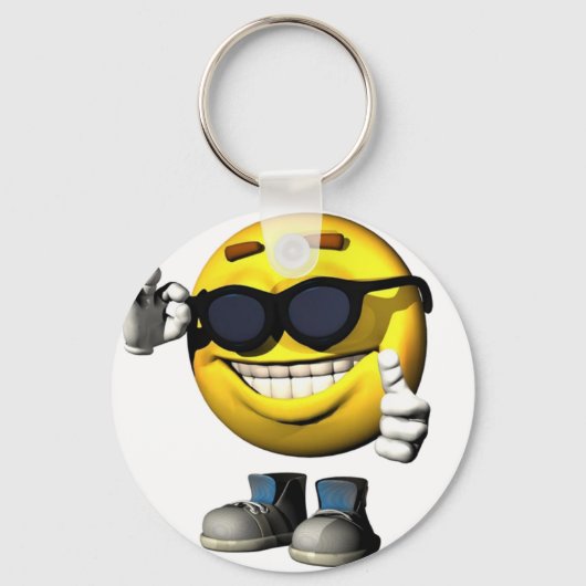 Cool Face Keychain (Voorkant)