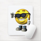 Cool Face mousepad Muismat (Met muis)