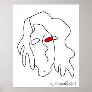 Cool Face Poster! Poster