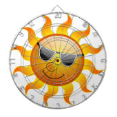 COOL FACE SUNSHINE DARTBORD (Voorkant)