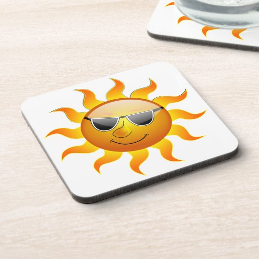 COOL FACE SUNSHINE ONDERZETTER (Linkerzijde)