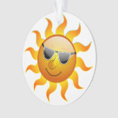 COOL FACE SUNSHINE ORNAMENT (voorkant)