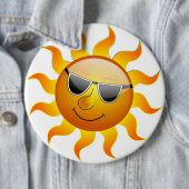 COOL FACE SUNSHINE RONDE BUTTON 6,0 CM (In situ)