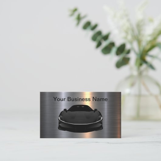 Cool Factor Automotive Visitekaartjes (Staand voorkant)