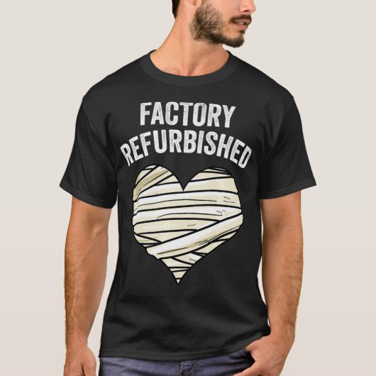 Cool Factory Refurbited Heart Funny Open Heart Su T-shirt (Voorkant)