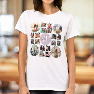 Cool Familiereünie 20 Foto Collage T-shirt