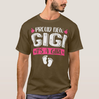 Cool Family Proud New Gigi Het is een meisje Gende T-shirt