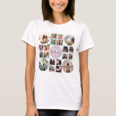Cool Family Reunion 20 Fotocollage T-shirt (Voorkant)