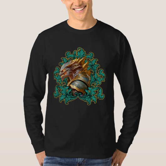 Cool Fantasy Dragon Game Gamer Cosplay Nerds 16 T-shirt (Voorkant)