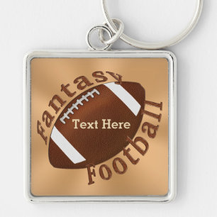 Cool Fantasy Football Gifts Personalized Jouw teks Sleutelhanger