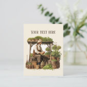 Cool Farmers markt tekst toevoegen Briefkaart (Staand voorkant)