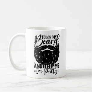 Cool Father Touch My Beard Verjaardag Bearded Dad Koffiemok