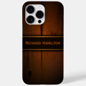 Cool Faux Baltische Pine Hout Manly Houten Stoer Case-Mate iPhone Case (Achterkant)