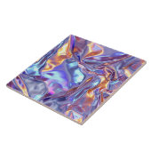 Cool faux folie patroon tegeltje (Zijkant)