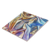 Cool faux folie patroon tegeltje (Zijkant)
