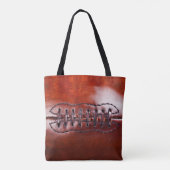 Cool Faux  Football Canvas tas of UW FOTO (Achterkant)