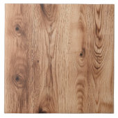 Cool faux hout patroon tegeltje (Voorkant)