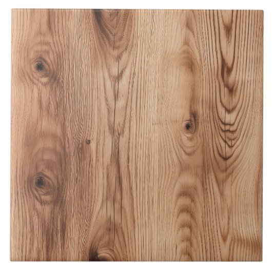 Cool faux hout patroon tegeltje (Voorkant)