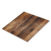 Cool faux hout patroon tegeltje (Zijkant)