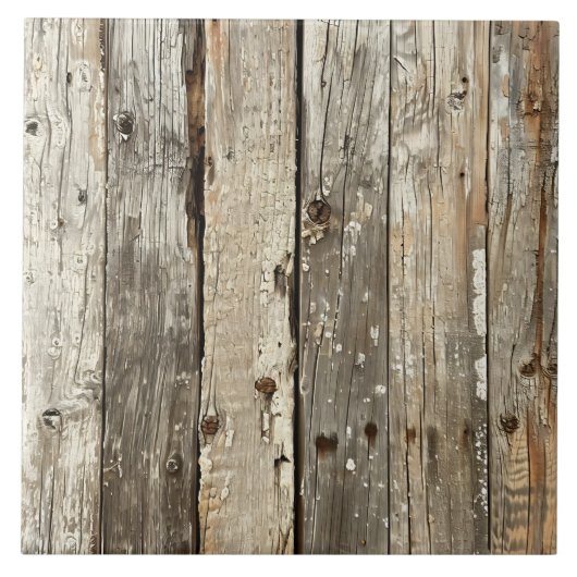 Cool faux hout patroon tegeltje (Voorkant)