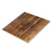 Cool faux hout patroon tegeltje (Zijkant)